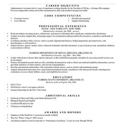 Examples Of Great Resume Objective Statements How To Write Career Job Good Writing Templates Sample