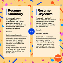 The Highest Standard Resume Objectives Examples And Tips Indeed Objective Description Summary Career Vs