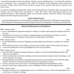 Super Hospitality Manager Resume Sample Template Management Samples Operations Related Customer Service Mg