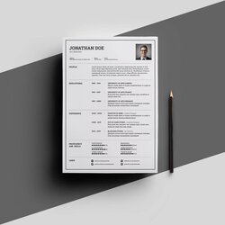 Peerless One Page Resume Templates Examples To Download And Use Now