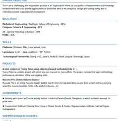 Very Good Resume Templates Free Online Builder Pro Template