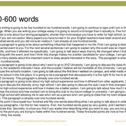 Worthy Word Essay Example Easy To Read