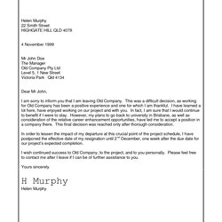 Outstanding Writing Resignation Letter Template Samples Collection Sample Job Blog Of