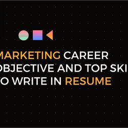 The Highest Standard Sample Objectives In Resume For Marketing Student Example