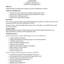 Spiffing Marketing Resume Objective Statements Advertising Skills And Example Administrative Resumes