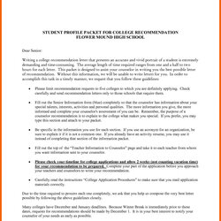 The Highest Standard Letter Of Recommendation Template Sheffield
