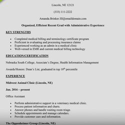 Spiffing How To Write Medical Billing Resume With Examples