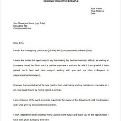 Sublime Resignation Letter Template For Microsoft Word Moments To Remember Format Templates Sample Premium