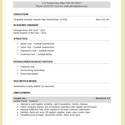 The Highest Quality High School Senior Resume For College Application Google Search Template Word Templates