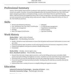 Sublime Medical Resumes Rocket Resume Focal Point Template