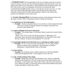 Swell Guide To Writing The Literary Analysis Essay Examples Paragraph Introduction Example Write Critical