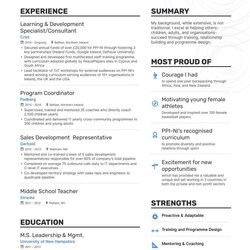 Magnificent Hr Manager Resume Real Samples To Help You Get Hired Example Examples Resumes Achievements