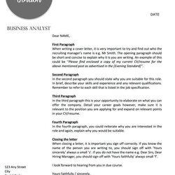 Professional Letterhead Template Business Cover Letter Instant