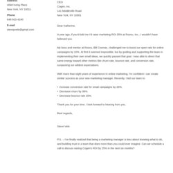 Peerless How To End Cover Letter Closing Examples Tips Paragraph Template Crisp