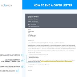 Tremendous How To Sign Cover Letter Paragraph End