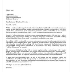 Examples Of Successful Cover Letters Resume Letter Template