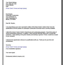 Wizard Cover Letter Samples