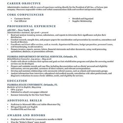 Superior Best Objectives For Resume Check More At Objective Template Classic Examples Templates Professional