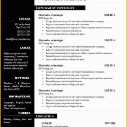 The Highest Standard Best Looking Resume Templates For Ms Word Microsoft Free Download Of Template