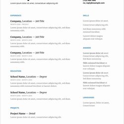 Sterling Free Resume Templates Microsoft Office In With Images