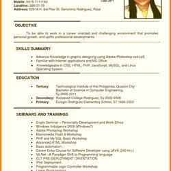 High Quality Business Administration Resume Samples