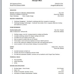 Marvelous Best Images On Sample Resume Format And Job