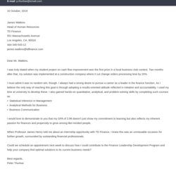 Legit Cover Letter For An Internship Example Writing Guide Template Diamond