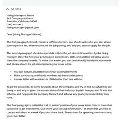 Supreme How To Write Cover Letter Example Letters Motivation Job