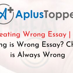 High Quality Is Cheating Wrong Essay Why