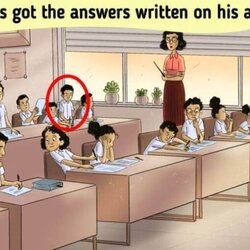 Which One Of These Students Is Cheating Here Why You Re Wrong Page Cheater Teaser