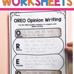 The Highest Quality Opinion Writing Examples Grade