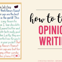Wonderful Steps How To Write An Opinion Piece Structure In Writing