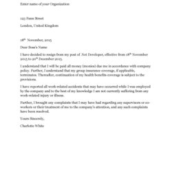 Peerless Resignation Letter Help Classic Net Developer