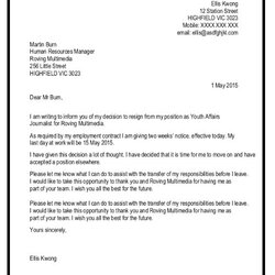 Fantastic Amazing Resignation Letter Sample Template Example How To