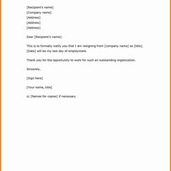 Exceptional Simple Resignation Letter Sample Model Resumed Den Template Format Easy Write Samples Writing