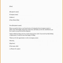 Perfect Resignation Letter Template Engineer Resign Unbelievable Temp Valid Regard Highest Clarity