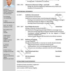 Splendid Using On Your Allows The Potential Employer Associate Resume Layout Format