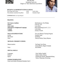The Highest Quality Free Resume Template With