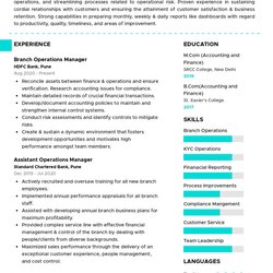 Perfect Writing Resume For Commerce Student Examples Branch Banking Professional Pages To