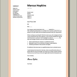Free Cover Letter Example Examples