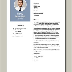 Admirable Cover Letter Template Tips Example