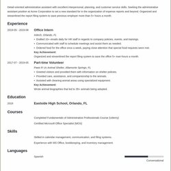 The Highest Standard Entry Level Medical Assistant Resume Objectives Example Gallery