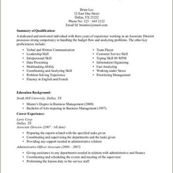 Out Of This World Good Resume Objectives For Entry Level Example Gallery Sales