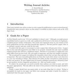 Preeminent Journal Writing Templates Template Articles Business Chemistry
