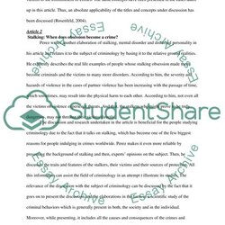 Magnificent Two Journal Articles Analysis Essay Example Topics And Well Written Text Read Preview