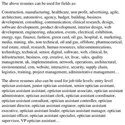 Out Of This World Top Optician Assistant Resume Samples Resumes