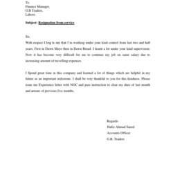 Smashing Resignation Letter