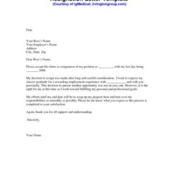 Super The Best Resignation Letter Ideas On For Sample Professional Resign Letters How To From Job