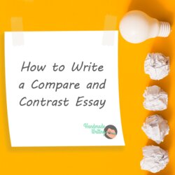 How To Write Compare And Contrast Essay Blog