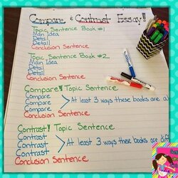 Image Result For Compare And Contrast Essay Examples